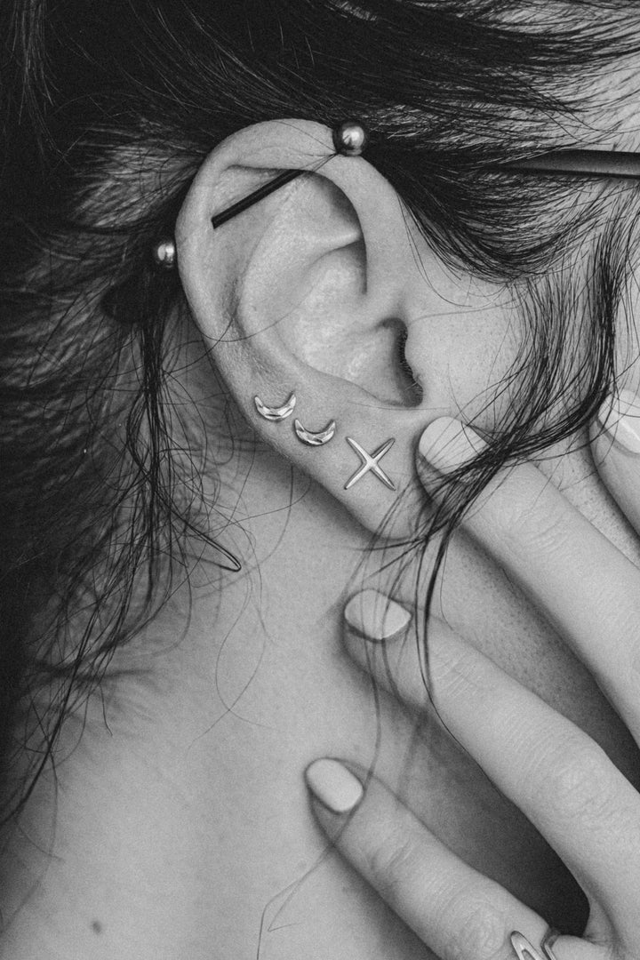Criss Cross Studs